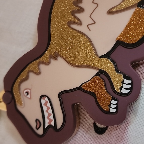 Coach x Sephora Rexy Dinosaur Bag Charm Shadow Palette New Over 5" Tall - Picture 3 of 8